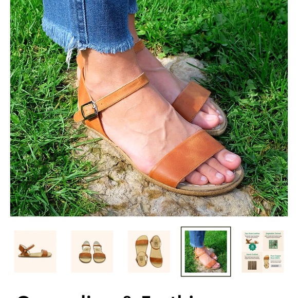 Grounding & Earthing Barefoot Ankle Strap
Sandals for Women - Picture 7 of 12